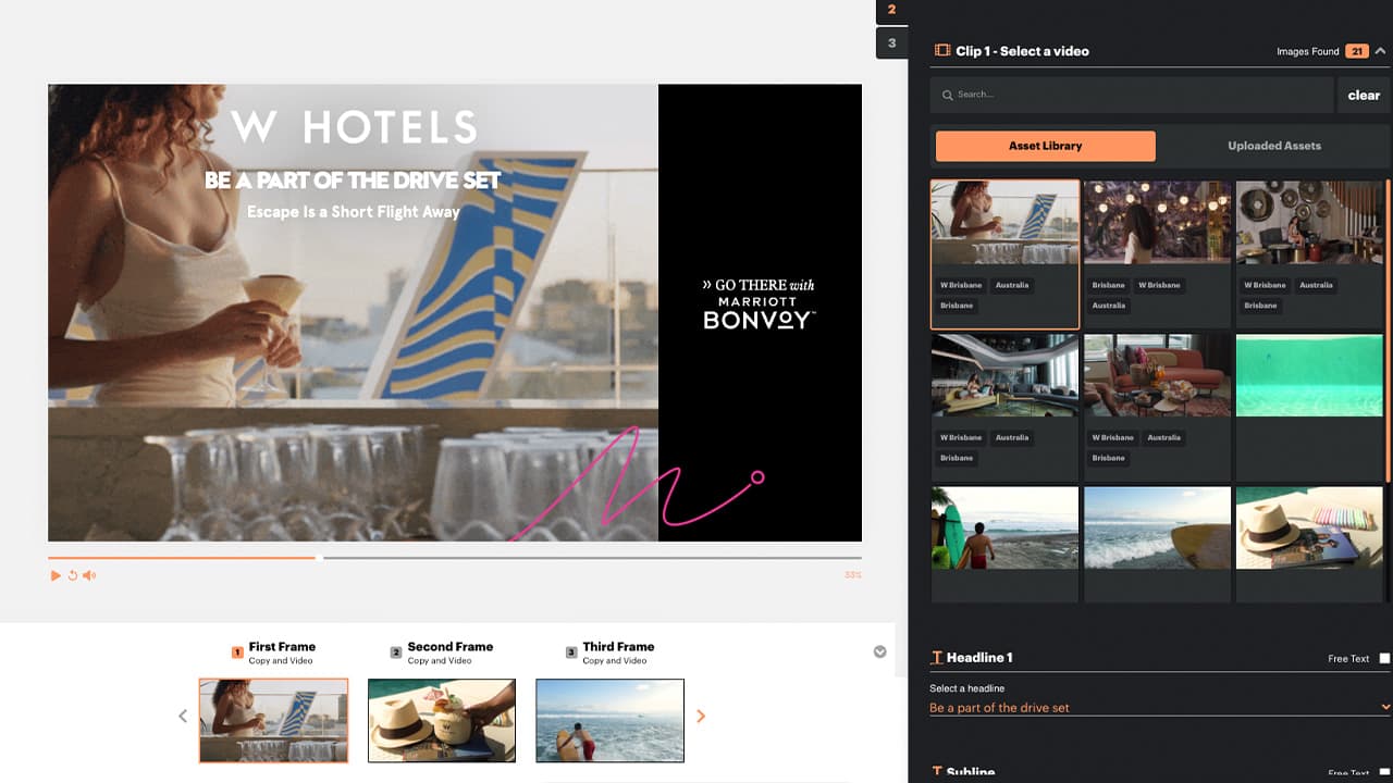 Marriott Bonvoy - Ad Builder